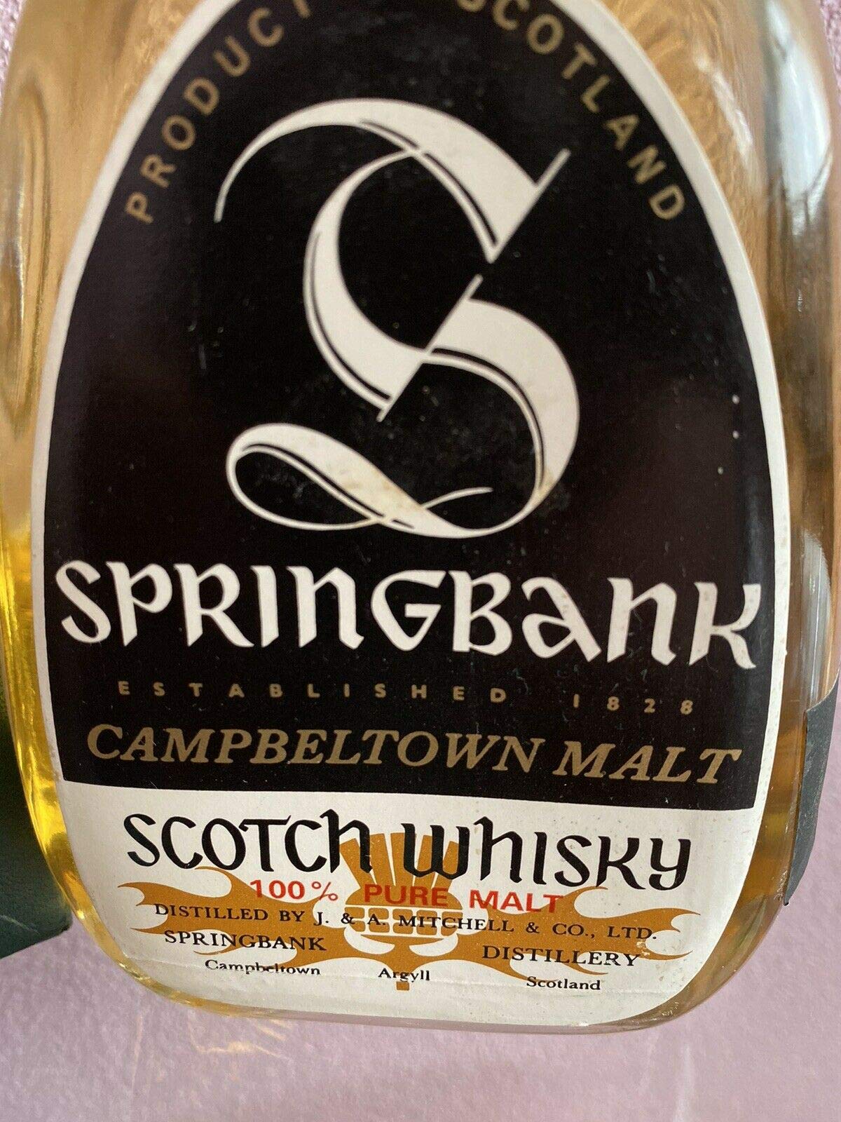 SPRINGBANK - Campbeltown Malt 33years old whisky - 0,75L